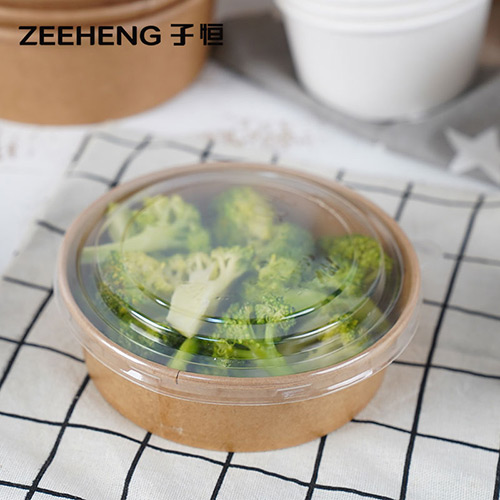ZEEHENG وعاء ورقي للطعام ، مناسب لجميع أنواع الطعام
